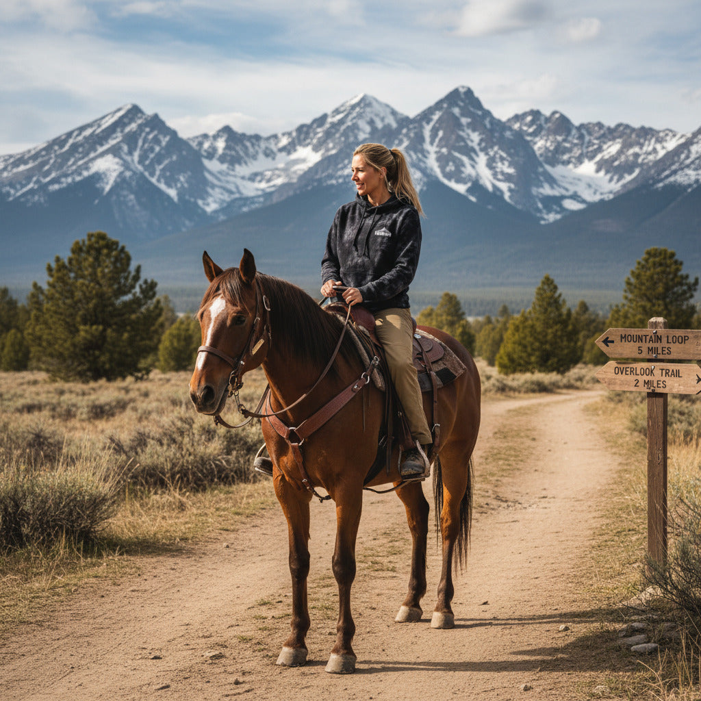Womens Tie Dyed Hoodie