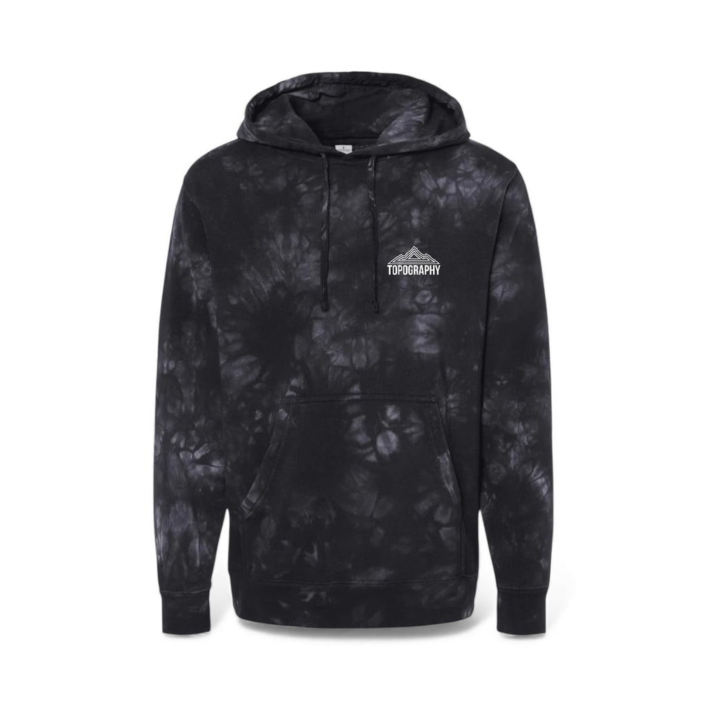 Womens Tie Dyed Hoodie