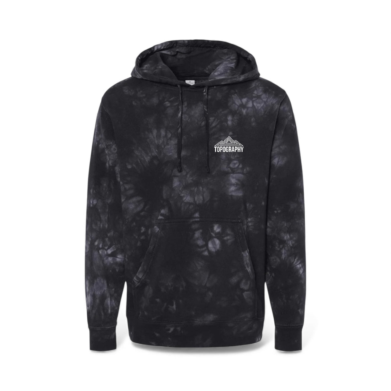 Womens Tie Dyed Hoodie